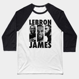 Lebron James The King Baseball T-Shirt